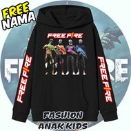 Children's HOODIE JACKET FF FREE FIRE CHAR SG SULTAN 2 JT VERSION CHILDREN'S JACKET GAME FF FREE FIR