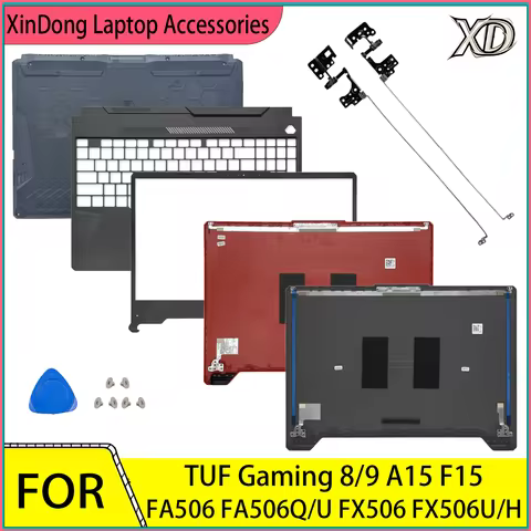 For TUF Gaming 8/9 A15 F15 FA506 FA506Q/U FX506 FX506U/H Laptop LCD Back Cover/LCD Bezel/Palmrest/Bo