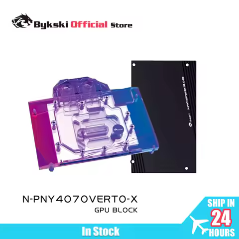 Bykski Water Block Use for PNY GeForce RTX 4070 GAMING VERTO 12G GPU Card /Prevent Corrosion/ Dense 
