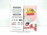 NIC 6MG LA CREAM BERRIES 60ML STRAWBERRY BLUEBERRY BUTTER BY LEVICA