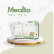 Sumosauna Mealto Soy Protein Isolated Melon 5 sachet per box with Shaker
