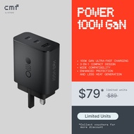 CMF Power 100W GaN Charger | 3-in-1 compact design | 100W GaN ultra-fast charging | Wide compatibili