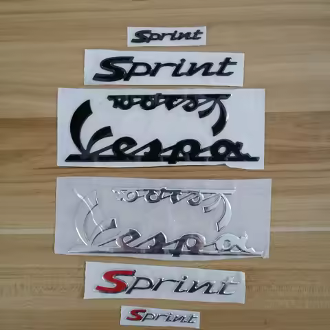 Motorcycle 3D Emblem Stickers Decal for PIAGGIO Vespa Sprint 150 125 S