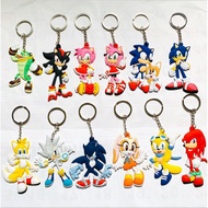 2022 New Super Sonic Sonic Kid Soft Keychain Super Sonic Mouse Hedgehog Bag Jewelry Pendant