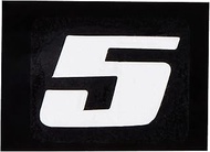Toyo Mark Number 5 White Sticker