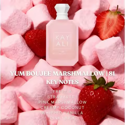 KAYALI 100ml Eau de Parfum 81 Yum Boujee Marshmallow and 28 Vanilla Premium Original Arabic Perfume 