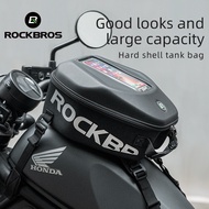 ROCKBROS Motorcycle Fuel Tank Bag Mobile Phone Bag Waterproof Cycling Backpack Motorcycle Rider Equipment