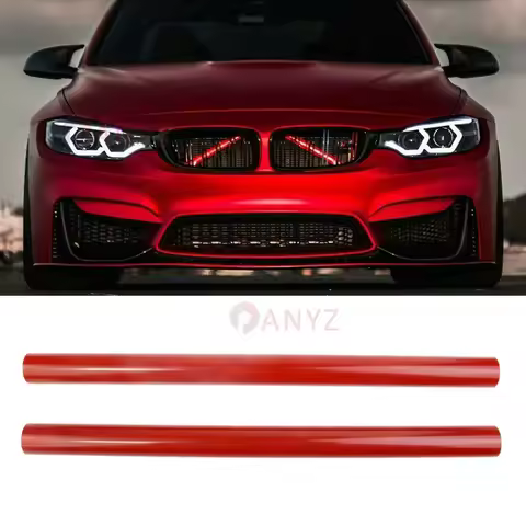 Car Front Grille Trim Strips Grill V Brace For BMW 1 2 3 4 Series E60 E65 E66 F20 F30 F32 F40 G20 G2