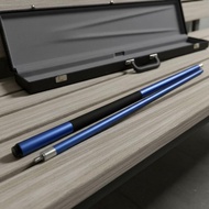 Alloy Joint 2-Piece Pool Cue Multi-Layer Tip Chinese 8-Ball Cue Stick Scratch Resistant for Beginner