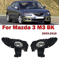 สำหรับ Mazda 3 M3 BK 2003 2004 2005 2006 2007 2008 2009 2010ไฟกันชนหน้ารถ1.6L ประกอบไฟตัดหมอกกับหลอด