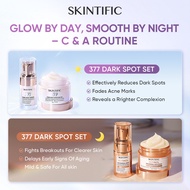 <2PCS SKINCARE SET >SKINTIFIC Moisturizer+serum Niacinamide Brighten/Acid Anti Acne/5X Repair skin/R