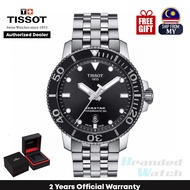 [Official Warranty] Tissot T120.407.11.051.00 Men's Seastar 1000 Powermatic 80 Automatic Diver Steel WatchT1204071105100  (watch for men / jam tangan lelaki / tissot watch for men / tissot watch / men watch)