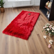 Anti-slip Rasfur Fur Prayer Rug 115x65x4.5cm Fur Prayer Rug/ premium Prayer Rug/ LP Anti-slip/