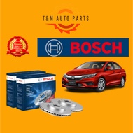 ORIGINAL BOSCH FRONT DISC ROTOR HONDA CITY T9A/HONDA JAZZ GK