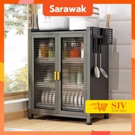 SIV(Sarawak) 2/3Tier Rak Pinggan Stainless Steel Dish Rack Dish Drainer Dish Rak Kitchen Plate Dryin