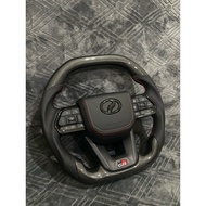 Perodua flathead Steering GR STEERING carbon fiber