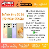 New Smartphone Original Infinix Zero 30 5G [ 12+9Gb Ram+256Gb Rom | 6nm5G Processor | 68W SuperCharg