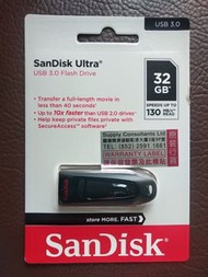 SanDisk Ultra USB 3.0 Flash Drive 32GB