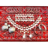 SET Ngepan Iban 7IN1 Simpai/Tumpa/Buah Pauh/Gelang Kaki/Cucuk Sanggul