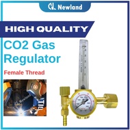 Co2 Gas Regulator (Full Brass Body) MIG Co2 Regulator / MIG Flow Meter Co2 with Tube - Heavy Duty