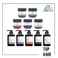 Iris Colour Shampoo Colour Mask Treatment Silver Ash Rose Blue Plantinum Violet Blue Candy Pink