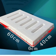 Concrete square manhole cover rain perforated strainer mould sewer gutter drain cover plate plastic 