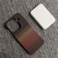 內地直送 - 适用FindX9PRO手机壳半包碳纤维纹FindX9磁吸磨砂防摔X8proX8保护套-日落金 OPPO Find X9 Pro