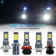 GRANDSTORE 1PC H1/H11/H4/9005/9006/H3/H7 Car LED Fog Light Bulbs 24SMD 20W Alloy Lights 12V-24V Repl