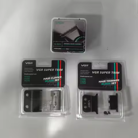 VGR Professional Replaceable Blades V-001 V-640 V-906 V-003 V-992 V-270 V-377 V-378 V-015 V-880C V-8