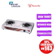 Butterfly Infrared Double Gas Stove B-882
