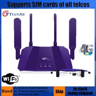 【Modified】4G Router Wifi Modem Lte Access Point Mobile CPE Antenna Hotspot Outdoor Bridge Modem Wifi Sim Card