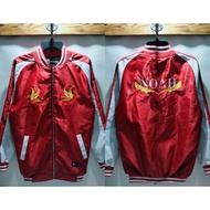 JAKET NOAH" GOLD PHOENIX". "RED-WHITE"