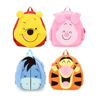 Disney ลิขสิทธิ์แท้ กระเป๋าเป้ Pooh / Piglet / Eeyore / Tigger : JUNIOR COLOUR OVERLAP (Winnie the pooh)