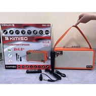 Loa Karaoke Bluetooth Kimiso QS-4510 Tặng Kèm 1 Micro Có Dây