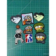 Trainee Embroidered Velcro Chicken You Are Too Beautiful Funny PVC Rubber Morale Backpack Sticker E4