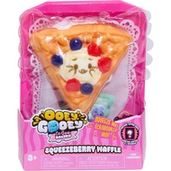 Just Play Ooey Gooey Le Goo Bakery Squeezeberry Waffle Set with Toppings, Super Soft and Squishy Pla
