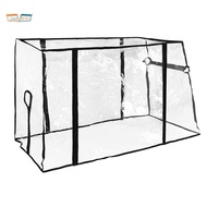 1 PCS Camping Trolley Rain Cover Transparent PVC Garden Picnic Wagon Stroller Cart Waterproof Cover