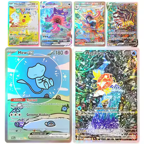 Pokemon Card PTCG Foil Proxy English Gengari Rayquaza Vmax Giratian Lugia V Mew Latias Latios EX Col