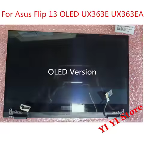For Asus ZenBook Flip 13 OLED UX363 UX363EA UX363E LCD Touch Screen Digitizer Complete Assembly FHD 