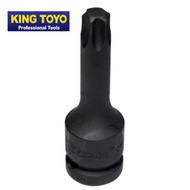 KingToyo 3304L755T 1/2"Dr. Internal Torx Impact Socket - T55