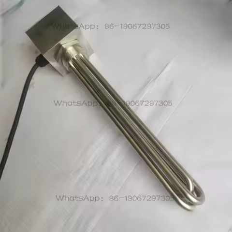 3/6/9 Kw Immersion Heater Electric Tube Heating Element with Thermostat 0-120C