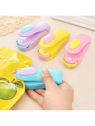 迷你彩色廚房手壓封口機適用於小吃塑膠包,小封口機