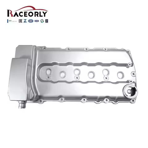 RACEORLY Aluminum Engine Valve Cover For VW CC Passat Touareg Audi Q7 3.6L BHK 03H103429L, 03H103429