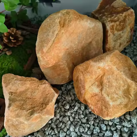 100g 250g 500g Natural Aquarium Decor Stone Rockery Landscaping Fish Tank Great Professional Stone D