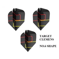 GIDARTS - TARGET PRO ULTRA DART FLIGHT GABRIEL CLEMENS NO.6 SHAPE