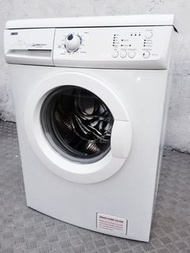 二手電器﹏ 搬家）前開式洗衣機 ZANUSSI 大眼雞 1000轉 二手家電 ((包送貨