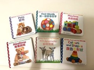 新雅寶寶全接觸中英文對照嬰兒學習書DK Baby Touch and Feel Touch and Feel Books Set of 6