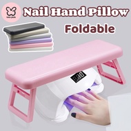 Foldable Nail Pillow PU Hand Cushion Nail Specific Hand Pillow Hand Pillow Wrist Bracket Armrests