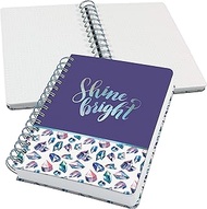 SIGEL JN617 Spiral Notebook Bullet Journal Jolie Approx. A5 Dot Ruled 240 Pages Purple/Blue/Pink