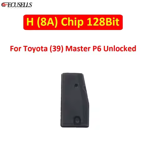 Ecusells H 8A 128Bit Car Key Chip For Toyota (39) Master P6 Unlocked Blank Transponder Chip for Toyo